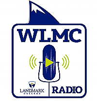 WLMC logo includes the call letters and a graphic of a microphone with a green