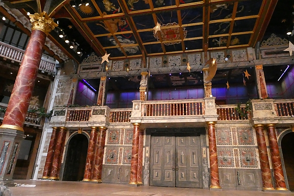 Image of the globe theater stage