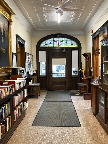 Internal view of Haskell Free Library
