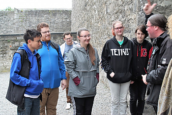 Landmark College Study Abroad students at Kilmainham Gaol