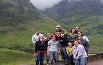 Landmark students in the highlands of Scotland