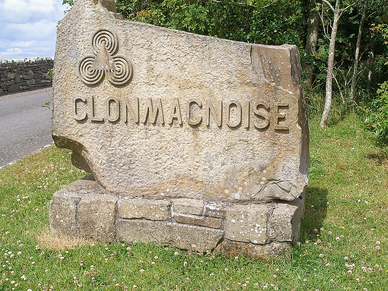 sign for clonmacnoise