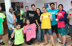 students with Tico Tshirts