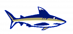 Landmark College's Mascot: Finn the Shark. Part of the Accepted Students Week Scavenger Hunt
