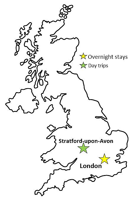 London and Stratford