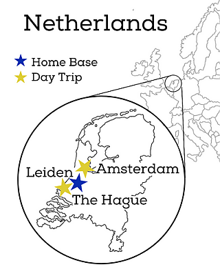 Netherlands with Leiden Amsterdam Hague
