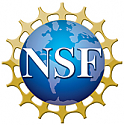 National Science Foundation logo (image of earth with letters NSF)