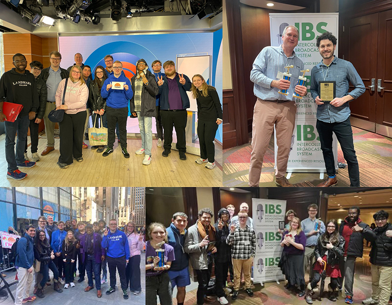 Students and faculty attended NYC ceremony and toured NBC’s Today with Al Roker