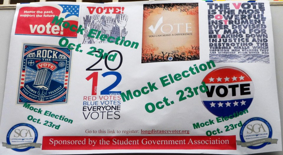 mock election poster