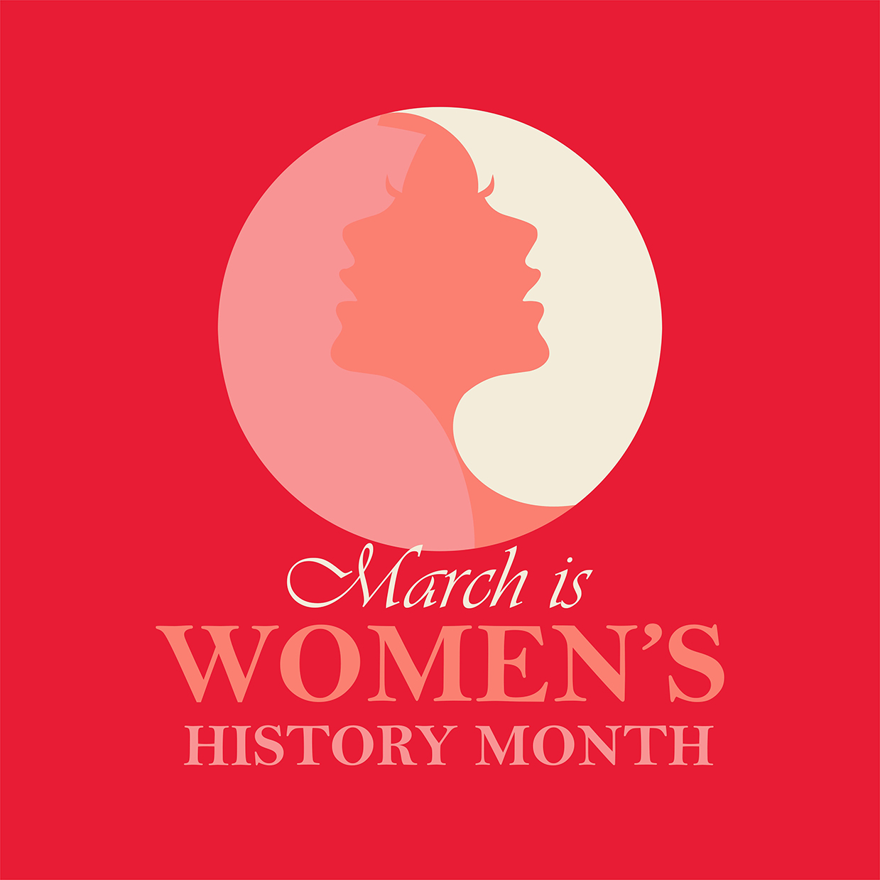 Women's History Month artwork 