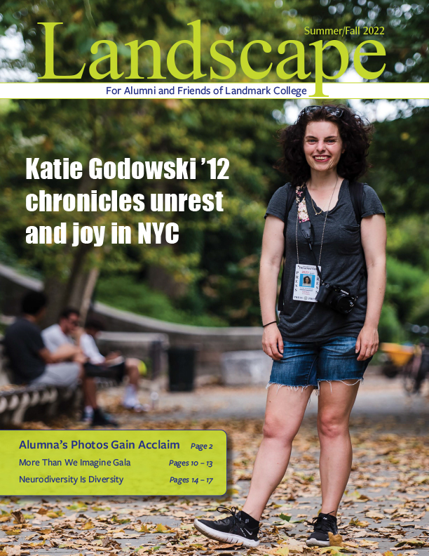 The cover of the current edition of Landscape