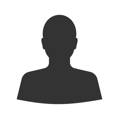 solid black graphic of person head and shoulders